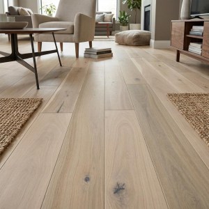 PARQUET PREFINITI - Rovere 1 Strip - Bianco - Verniciato Opaco - Spazzolato-5